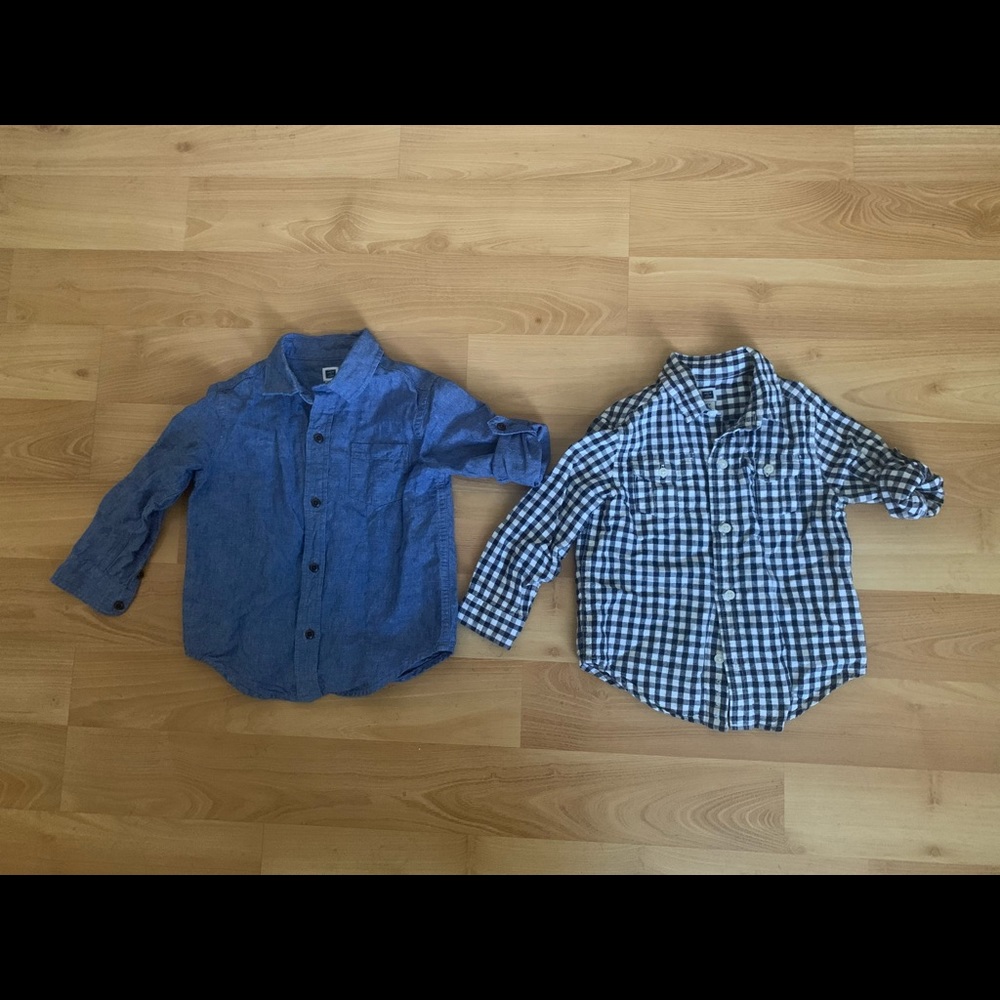 Janie and Jack Boys/Girls Shirt Lot Size 2T